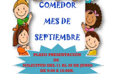 Solicitud comedor septiembre