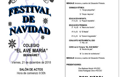 Programa Festival de Navidad