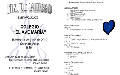 Programa festival fin de curso