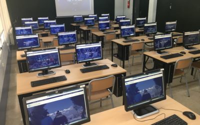 Nueva aula de informática ESO