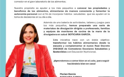 Proyecto Nutrilab – servicio escolar de comedor